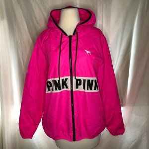 PINK Victoria Secret Windbreaker Jacket Co…